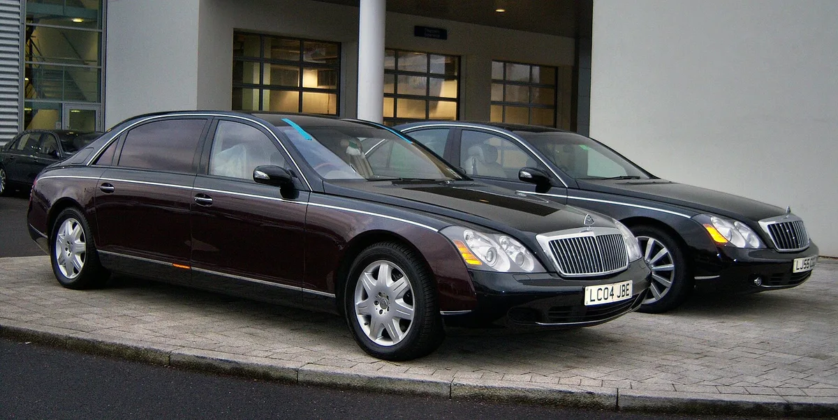 Maybach 57 and 62