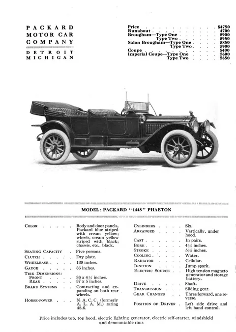 Packard Six — 3
