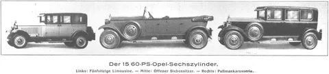 Opel 15/60 PS — 2