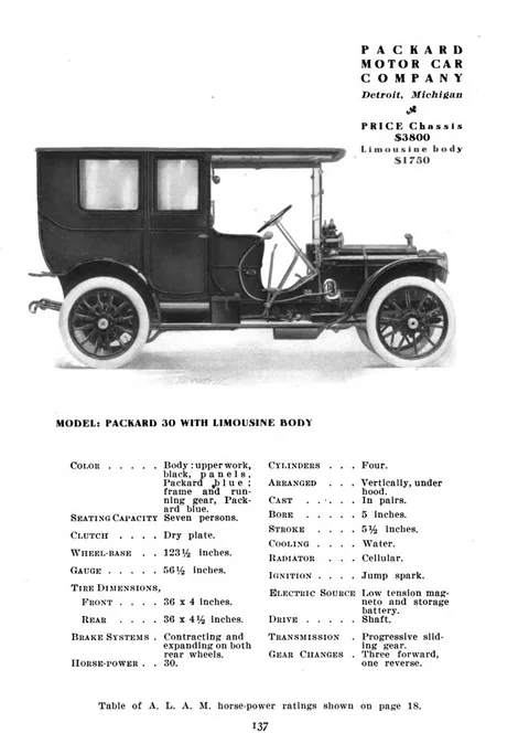 Packard Model 30 — 3